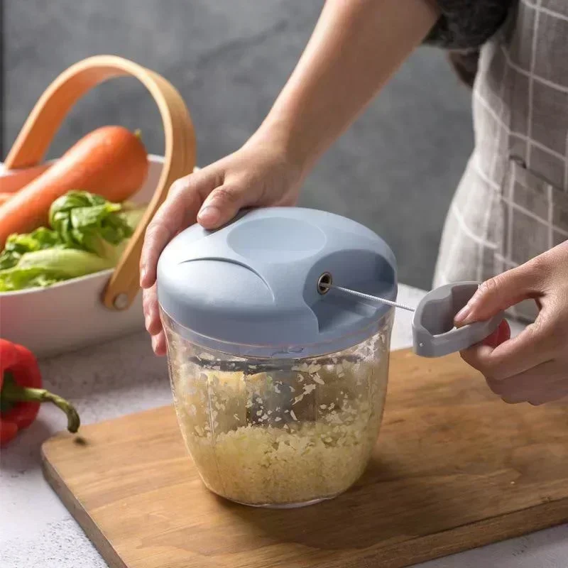 Manual Garlic Press and Grinder