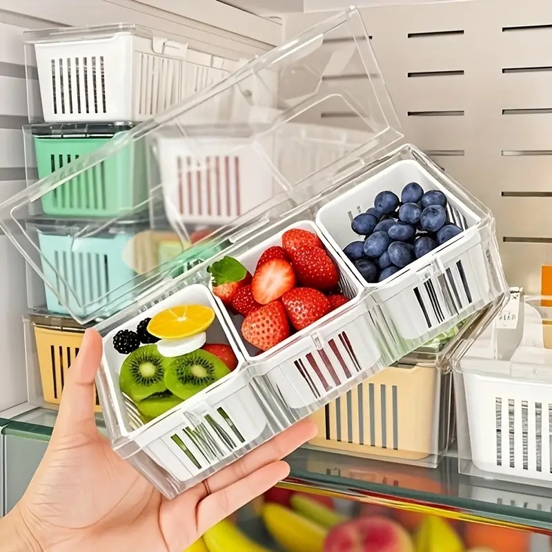 Square Food Storage Containers, Set