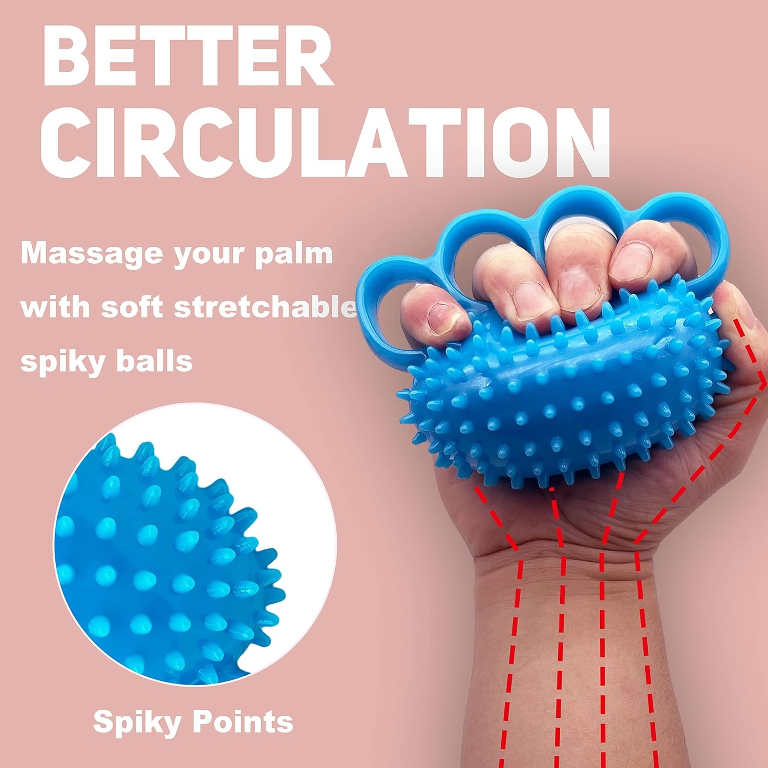 Spiky Hand Grip Strengthener