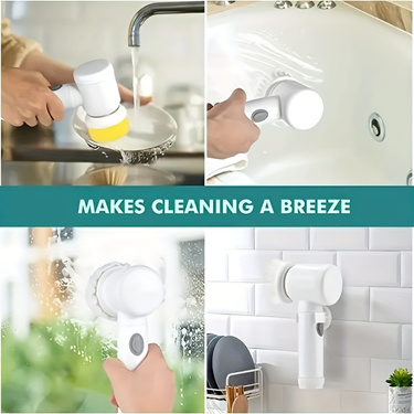 Electric Spin Cleaning Brush - Cordless Scrubber