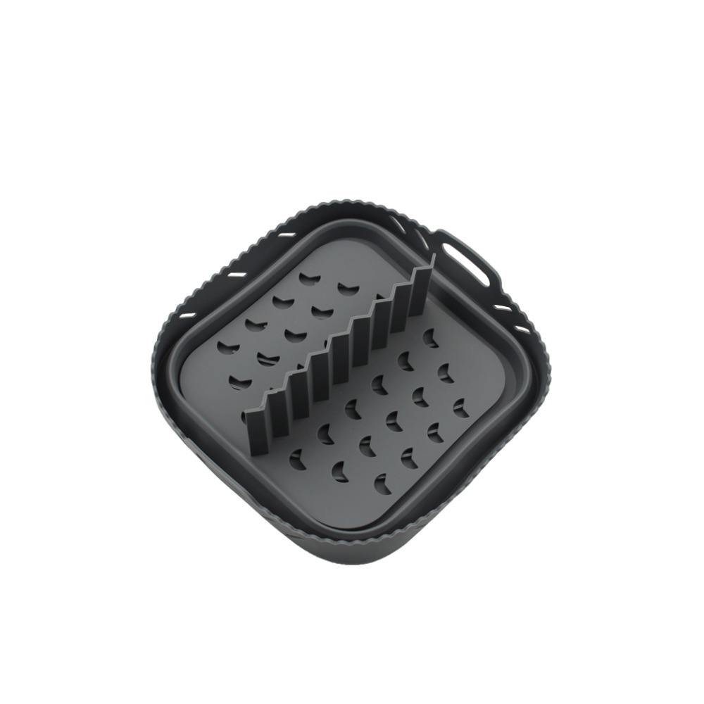 Foldable Air Fryer Baking Tray with Divider