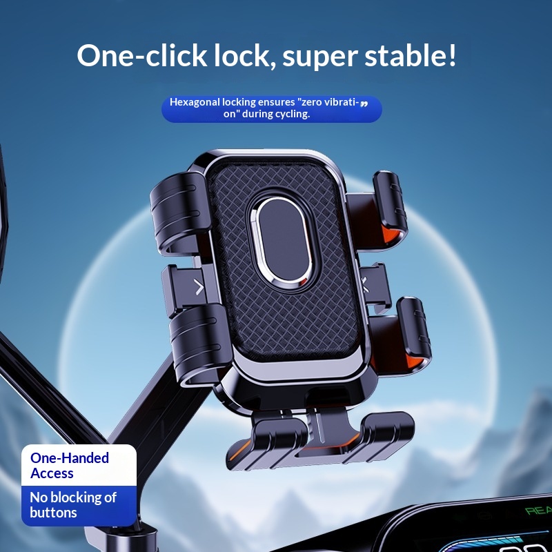 Cycling Phone Holder - Lightweight Handlebar Mount
