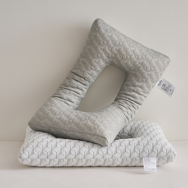 Side Sleeper Pillow - Ear Protection Cut-Out Design